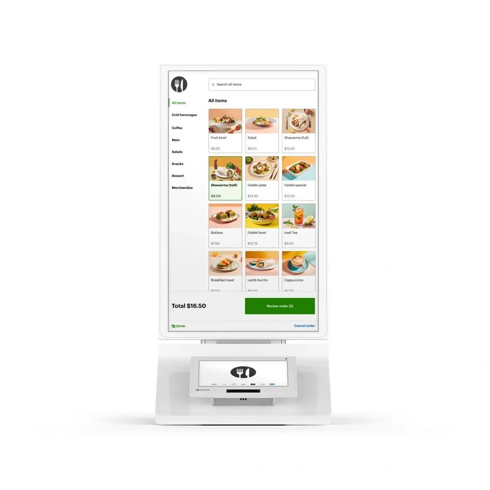 Clover Kiosk self-ordering